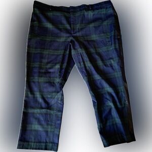 Ralph Lauren Men's Tartan Pants - Navy and Forest